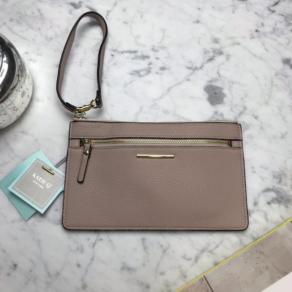 Katie Q Handbags - NWT Katie Q New York Wallet Wristlet Clutch Pouch